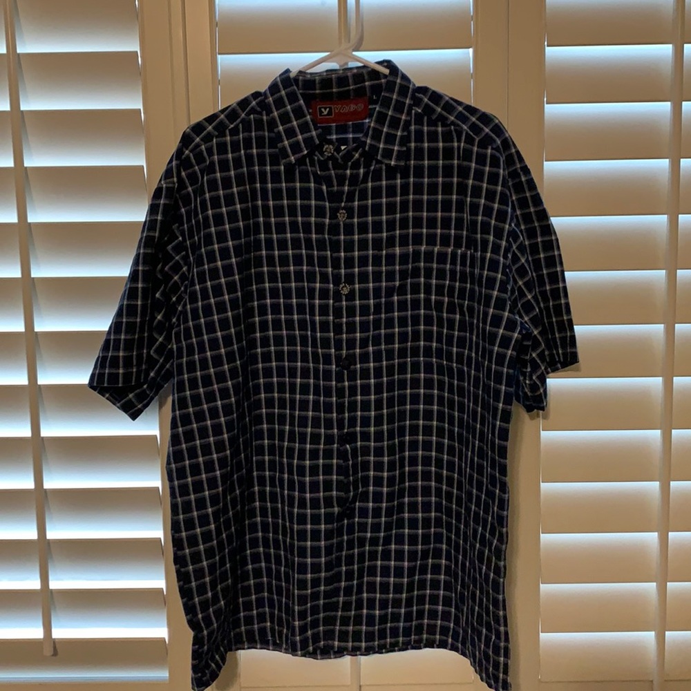 Yago Men’s SS Button Down Shirt